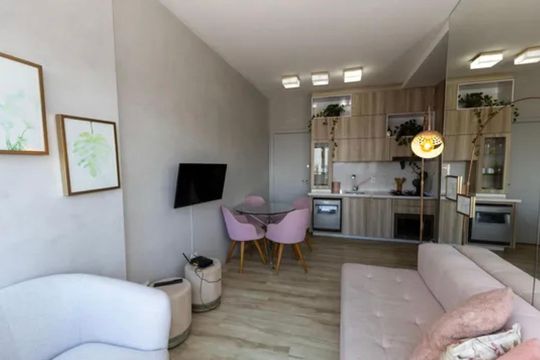 Sala  de kitnet/studio à venda com 1 quarto, 50m² em Vale do Sereno, Nova Lima