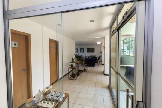 Área comum - Salão de festas de kitnet/studio à venda com 1 quarto, 50m² em Vale do Sereno, Nova Lima