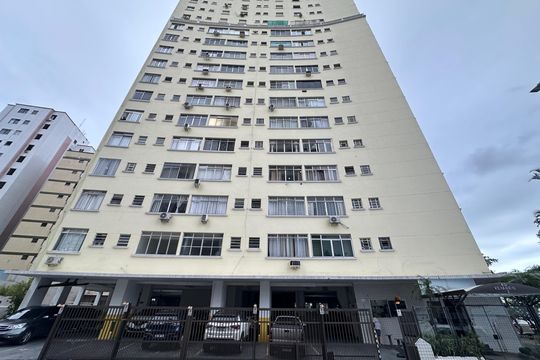 Fachada do Prédio de apartamento para alugar com 1 quarto, 65m² em Itararé, São Vicente