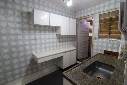 Cozinha de apartamento à venda com 3 quartos, 92m² em Jaguaré, São Paulo