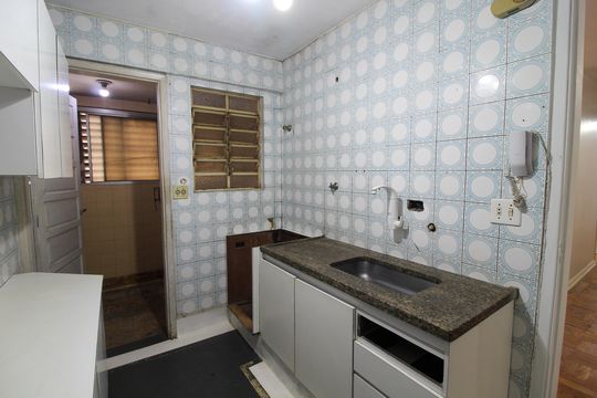 Cozinha de apartamento à venda com 3 quartos, 92m² em Jaguaré, São Paulo
