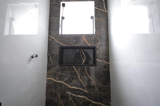 Banheiro de apartamento à venda com 2 quartos, 95m² em Silveira, Santo André