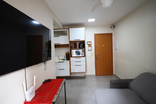 Sala de apartamento para alugar com 2 quartos, 39m² em Jardim Boa Vista (zona Oeste), Osasco