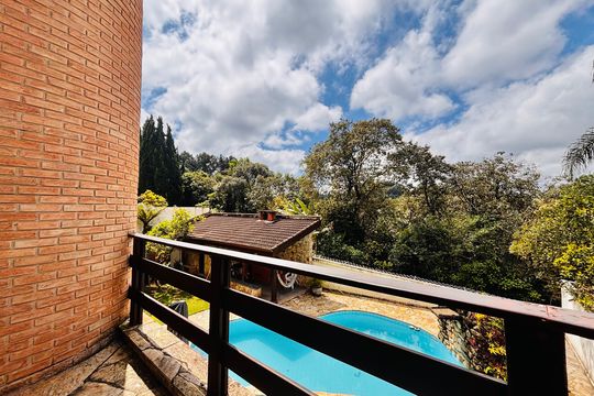 Varanda quarto 1 de casa de condomínio à venda com 4 quartos, 650m² em Morada dos Pássaros, Barueri