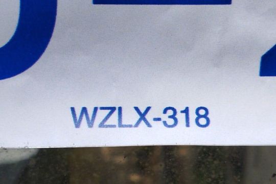 placa instalada WZLX-318 de apartamento para alugar com 3 quartos, 120m² em Sion, Belo Horizonte