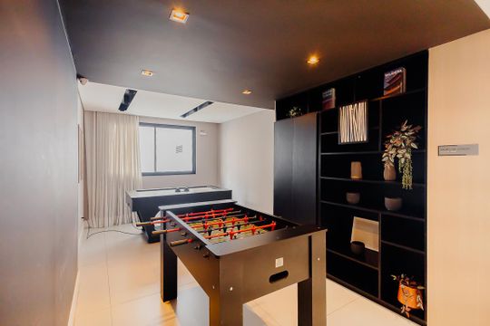 Salão de jogos de apartamento para alugar com 1 quarto, 25m² em Pinheiros, São Paulo