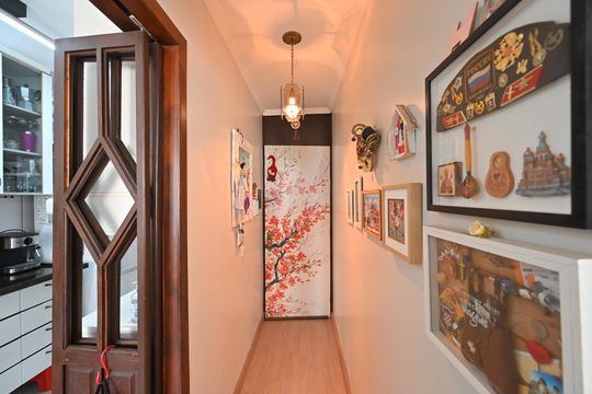 Corredor de apartamento à venda com 2 quartos, 57m² em Vila Monte Alegre, São Paulo