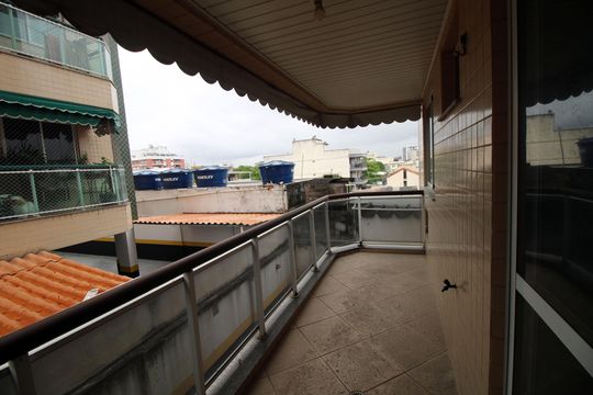 Varanda da sala de apartamento para alugar com 2 quartos, 90m² em Vila da Penha, Rio de Janeiro