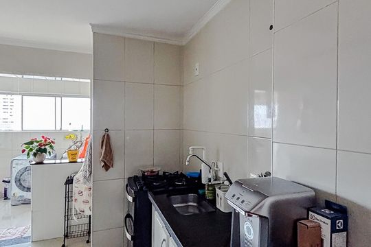 Cozinha de apartamento para alugar com 2 quartos, 75m² em Vila Esperança, São Paulo