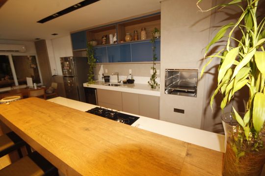 Área gourmet de apartamento à venda com 4 quartos, 170m² em Gutierrez, Belo Horizonte