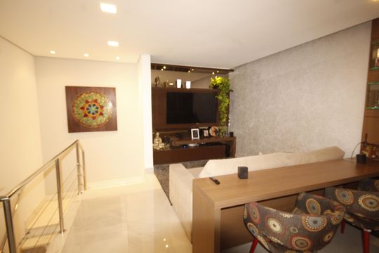 sala 2 de apartamento à venda com 4 quartos, 170m² em Gutierrez, Belo Horizonte