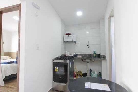Cozinha de casa para alugar com 1 quarto, 40m² em Jardim Caiçara, Cabo Frio