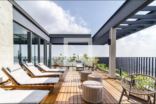 Área comum de apartamento para alugar com 1 quarto, 37m² em Sumarezinho, São Paulo