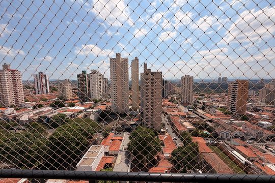 Vista da Sacada de apartamento para alugar com 3 quartos, 115m² em Centro, Piracicaba
