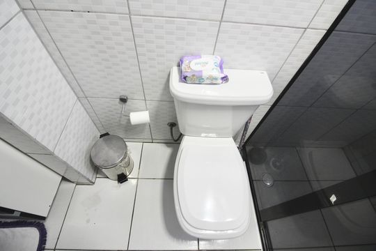 Banheiro 1 de apartamento à venda com 2 quartos, 46m² em Artur Alvim, São Paulo