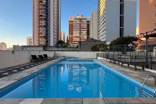 Piscina de apartamento à venda com 2 quartos, 89m² em Sumaré, São Paulo