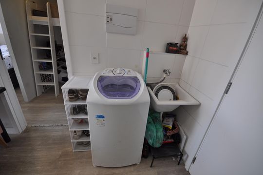 Área de Serviço de apartamento para alugar com 1 quarto, 31m² em Vila Guilherme, São Paulo