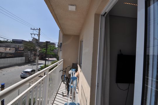 Sacada da Sala de apartamento para alugar com 1 quarto, 31m² em Vila Guilherme, São Paulo