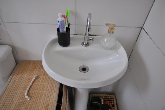 Banheiro de apartamento para alugar com 1 quarto, 31m² em Vila Guilherme, São Paulo