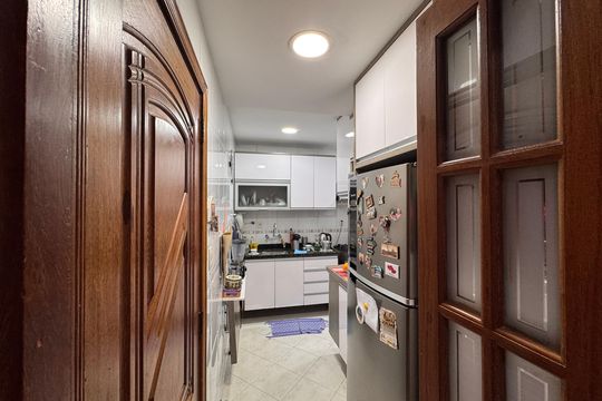 Cozinha e Área de Serviço de apartamento à venda com 3 quartos, 130m² em Recreio dos Bandeirantes, Rio de Janeiro