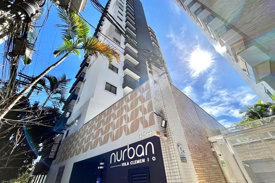 Fachada de apartamento para alugar com 1 quarto, 48m² em Vila Clementino, São Paulo