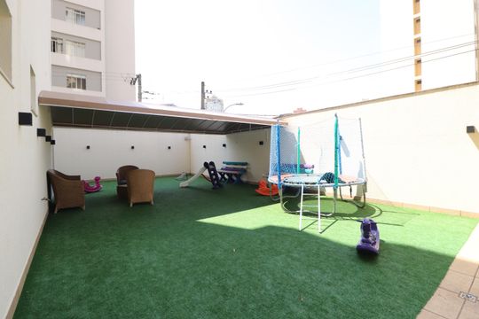 Área comum - Playground de apartamento para alugar com 3 quartos, 130m² em Centro, Uberlândia