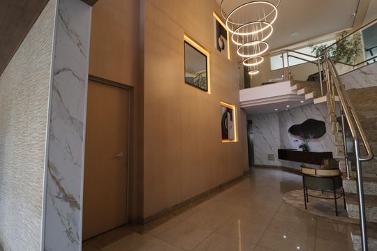 Hall social de apartamento para alugar com 3 quartos, 130m² em Centro, Uberlândia