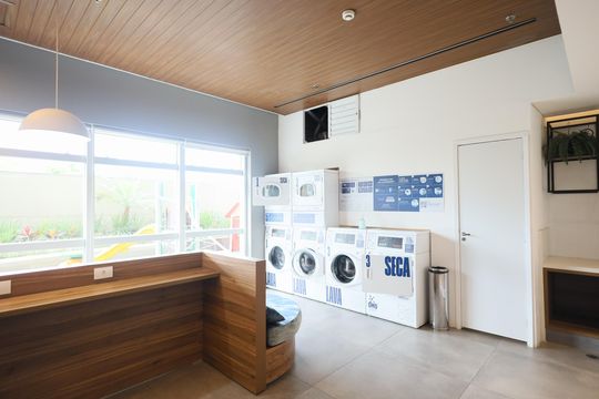 Área comum -Lavanderia de apartamento à venda com 2 quartos, 58m² em Centro, Osasco