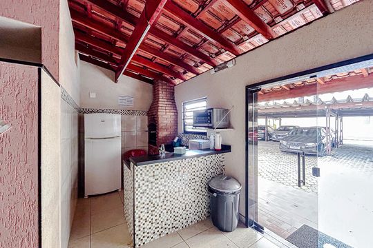 Área comum - Churrasqueira de apartamento à venda com 2 quartos, 60m² em Vila Carrão, São Paulo