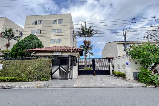 Fachada com Plaquinha de apartamento à venda com 2 quartos, 60m² em Vila Carrão, São Paulo
