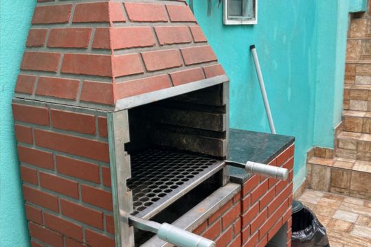 Churrasqueira de casa à venda com 3 quartos, 125m² em Jardim Haramura, São Paulo