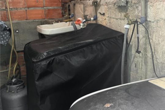 Área de Serviço de casa à venda com 3 quartos, 125m² em Jardim Haramura, São Paulo