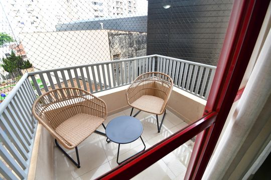 Sala - Sacada de apartamento à venda com 4 quartos, 170m² em Centro, Campinas
