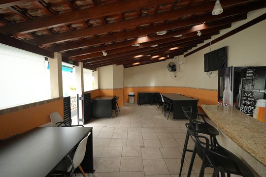Área comum - Churrasqueira de apartamento para alugar com 3 quartos, 70m² em Vila Valparaíso, Santo André
