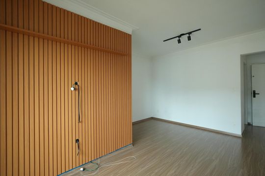 Sala de apartamento para alugar com 3 quartos, 70m² em Vila Valparaíso, Santo André