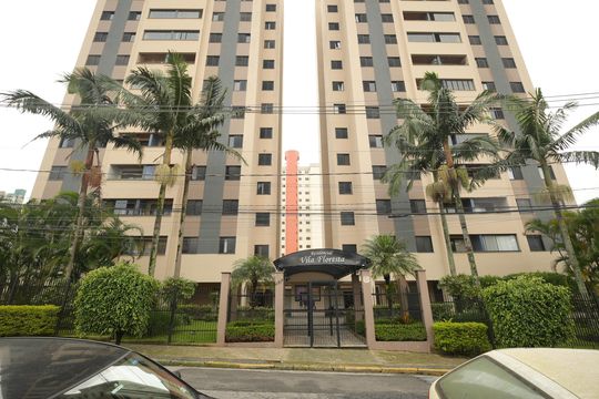 Fachada do Prédio de apartamento para alugar com 3 quartos, 70m² em Vila Valparaíso, Santo André