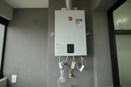 Área de Serviço de apartamento para alugar com 2 quartos, 45m² em Campestre, Santo André