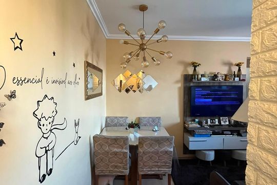Sala de apartamento para alugar com 2 quartos, 56m² em Jaguaré, São Paulo