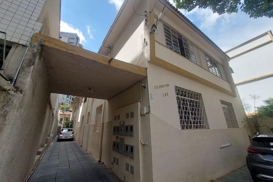 fachada de apartamento à venda com 3 quartos, 95m² em Serra, Belo Horizonte
