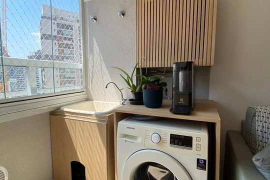 Área de serviço de apartamento à venda com 2 quartos, 41m² em Butantã, São Paulo