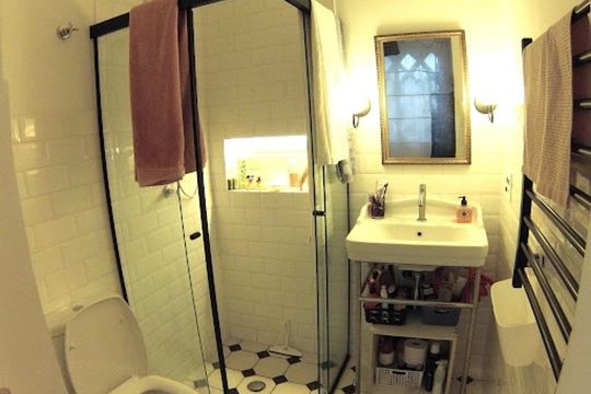 Banheiro de apartamento à venda com 2 quartos, 53m² em Cambuci, São Paulo