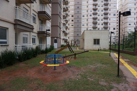 Área comum - Playground de apartamento para alugar com 2 quartos, 47m² em Jardim Vitória, Embu das Artes