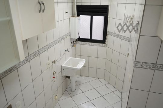 Cozinha e Área de Serviço de apartamento para alugar com 2 quartos, 69m² em Vila Carrão, São Paulo