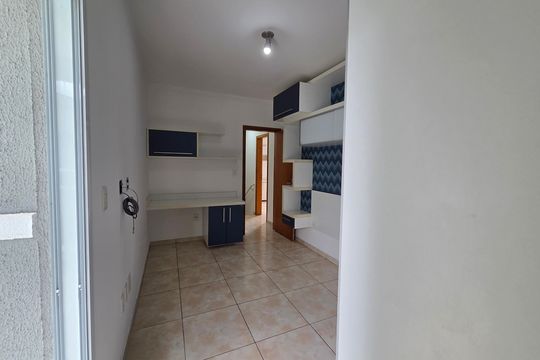 Suíte 1 de casa de condomínio para alugar com 2 quartos, 75m² em Sítio do Campo, Praia Grande