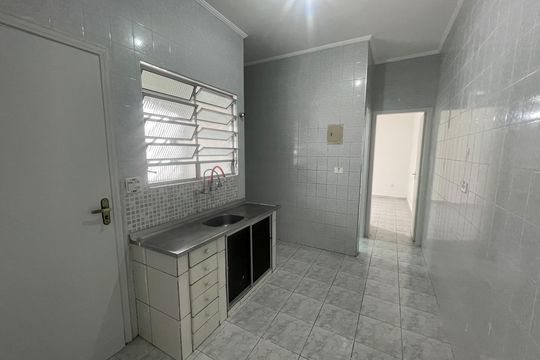 Cozinha de casa para alugar com 2 quartos, 52m² em Esplanada dos Barreiros, São Vicente