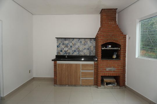 Churrasqueira de casa para alugar com 3 quartos, 150m² em Chácaras São Marcos, Embu das Artes