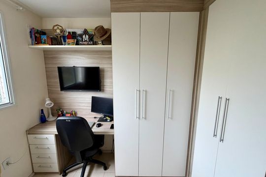 Quarto de apartamento à venda com 2 quartos, 52m² em Barra Olímpica, Rio de Janeiro