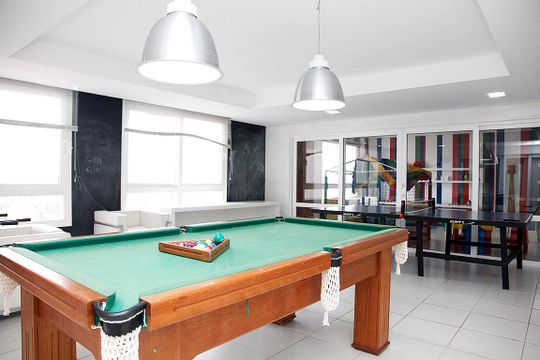 Área Comum - Sala de Jogos de apartamento para alugar com 3 quartos, 79m² em Cidade Baixa, Porto Alegre