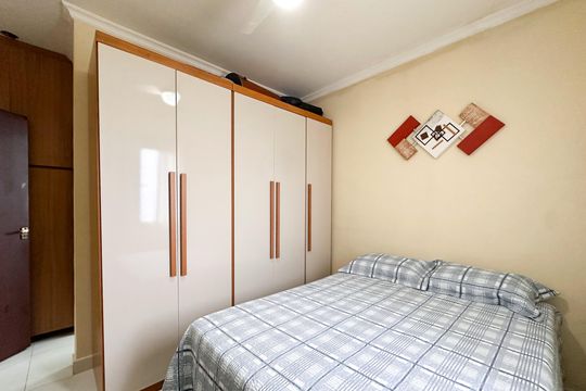 Suíte de apartamento à venda com 3 quartos, 76m² em Planalto, São Bernardo do Campo