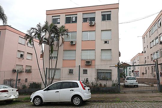 Fachada  de apartamento para alugar com 2 quartos, 55m² em Jardim Dona Leopoldina, Porto Alegre